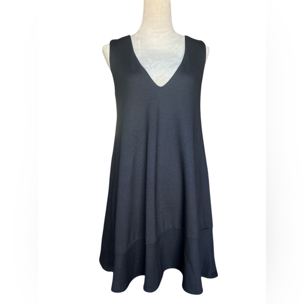 HATCH mini ruffle v-neck maternity dress sleeveless Size 1